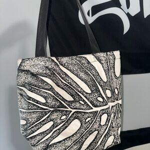 Aloha Collection Monstera Reversible Tote Bag